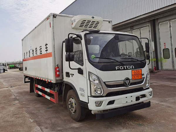 福田奧鈴5噸醫(yī)療廢物轉(zhuǎn)運車