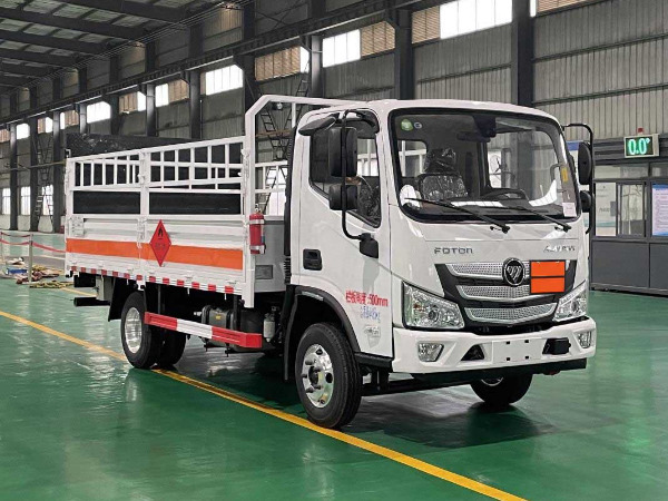 歐馬可藍(lán)牌氣瓶運(yùn)輸車